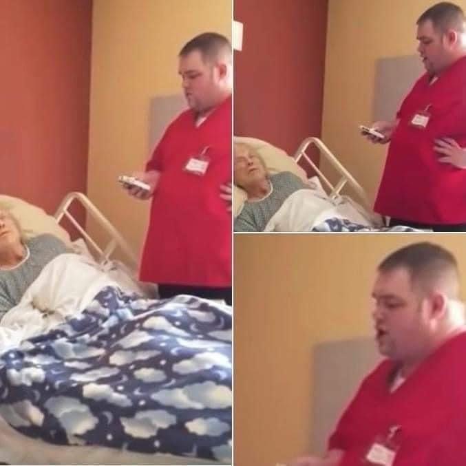 Male nurse has absolutely no clue