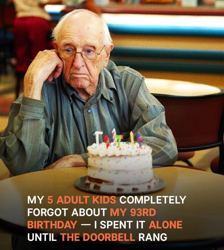 Lonely Old Man Invites Family to Celebrate His 93rd Birthday, but Only a Stranger Shows Up