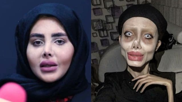 The Iranian woman!