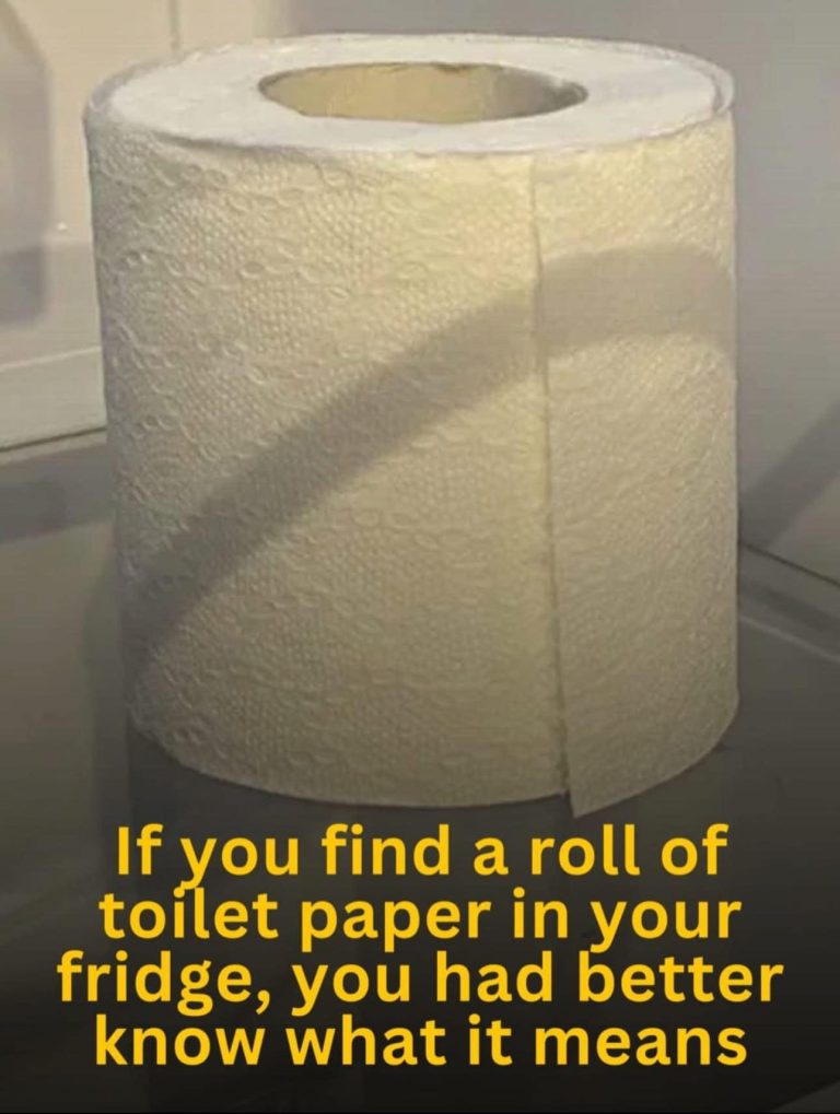 If you find a roll of toilet paper in