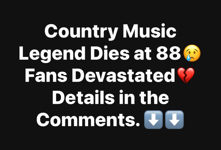 Country Music Star Pa.sses