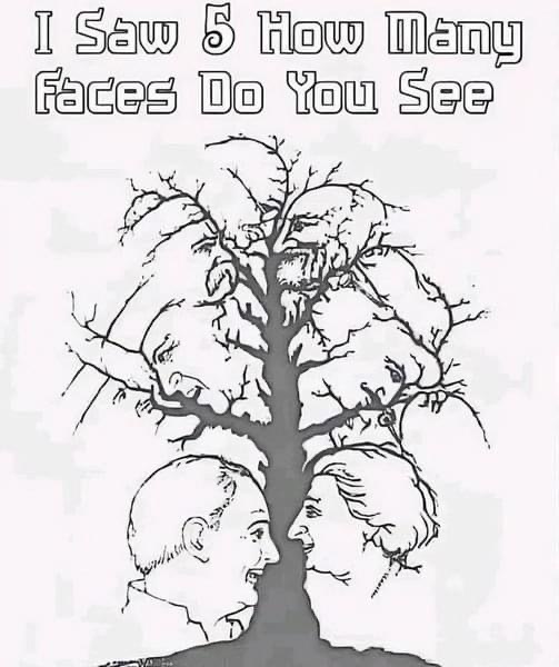 In The Event That You Track Down Every One Of The Secret Countenances In This Optical Deception In Under 10 Seconds, You’re In The Top 1%