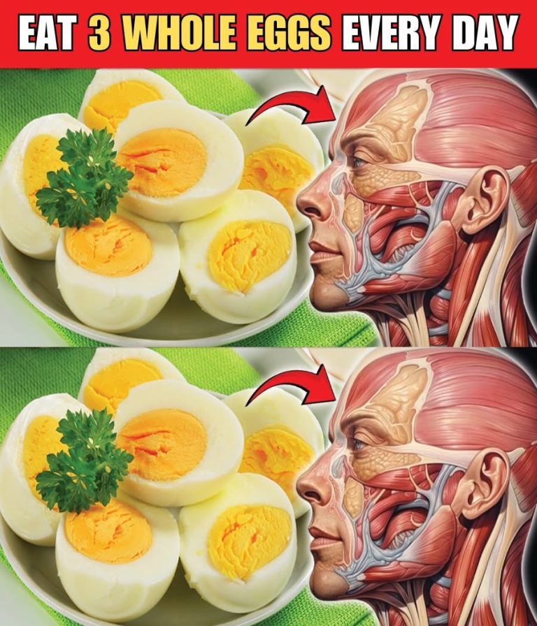 If You Eat 3 Whole Eggs Every Day, You’ll Be Surprised What It Does To Your Body