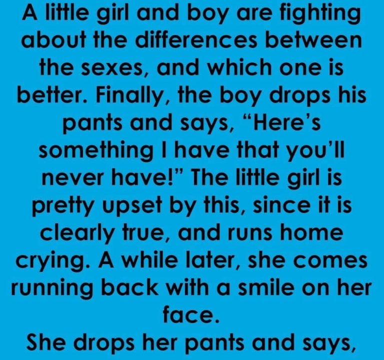 A little girl and