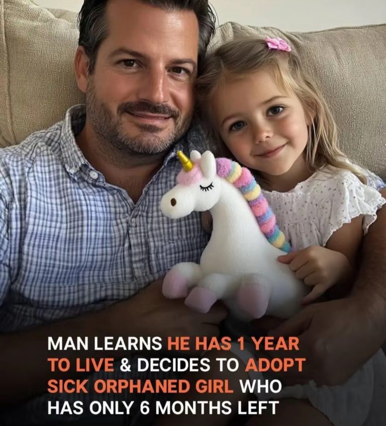 Man learns he has 1-year to live and decides to adopt sick orphan girl!