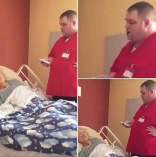 Male nurse has absolutely no clue