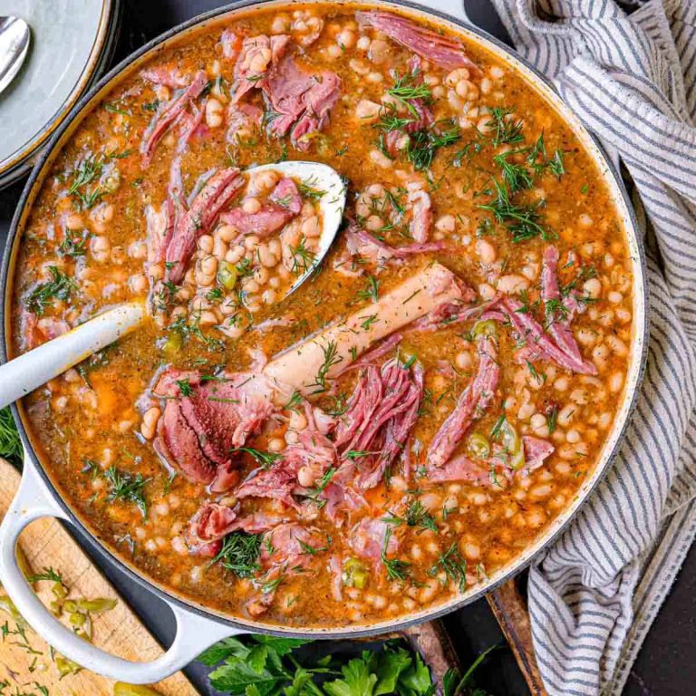 Bean And Ham Hock Soup Recipe!