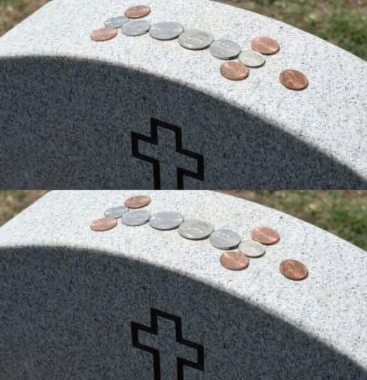 -Meaning Behind the Tradition of Coins on Gravestones-