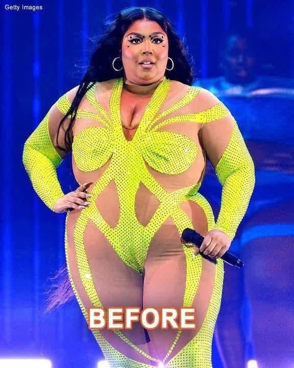 Singer Lizzo, 36, Shows Off Slimmer!!
