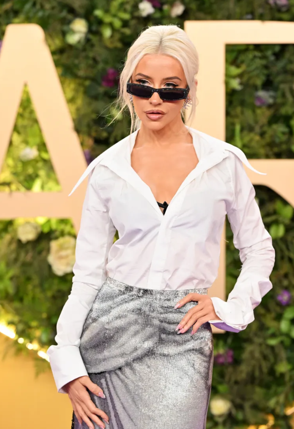 Christina Aguilera, 44, Sparks Fan!!!