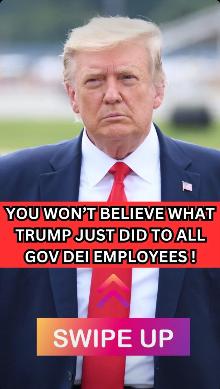 YOU WON’T BELIEVE WHAT TRUMP JUST DID TO ALL GOV DEI EMPLOYESS!!