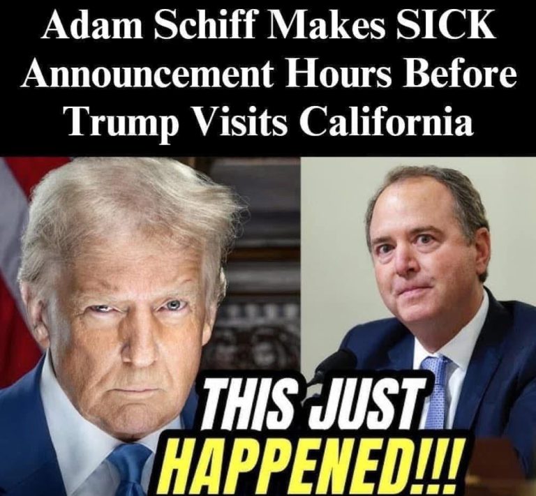 Schiff Snubs Trump’s Trip To!!