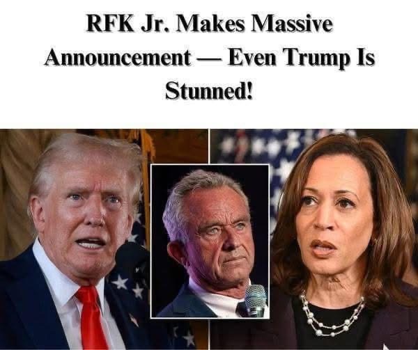 RFK Jr. makes massive announcment!