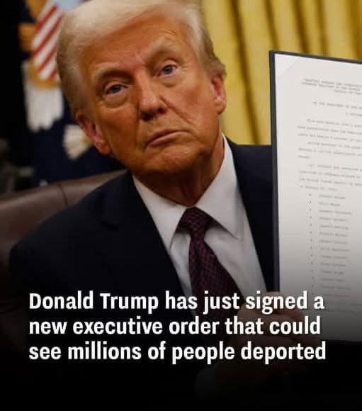 Donald Trump has just signed an!