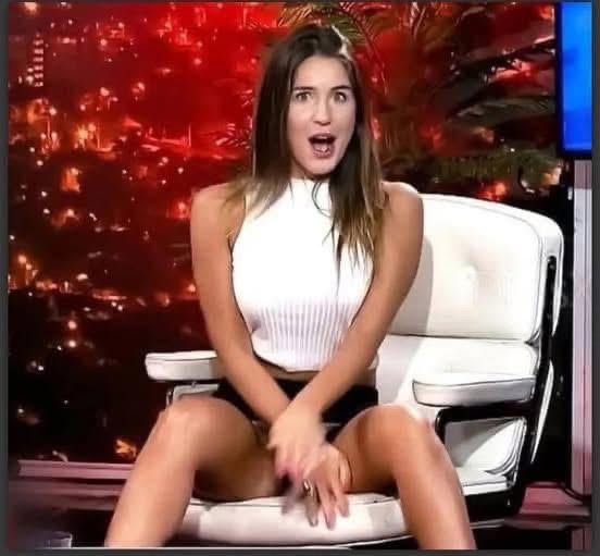 TV Host Shows Off More Than She!