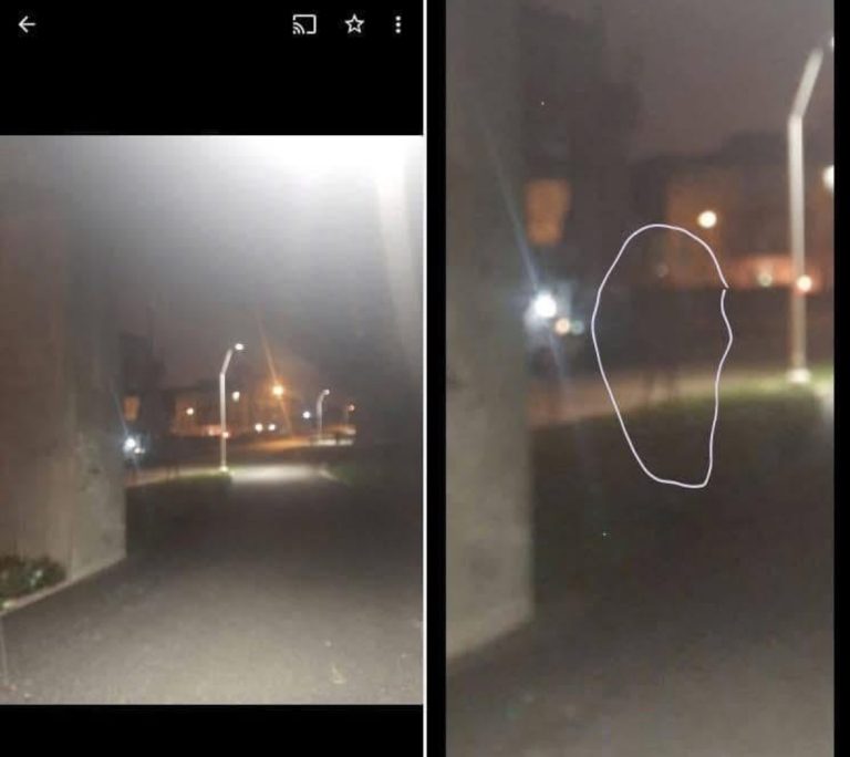 I was walking home when, for no particular!!