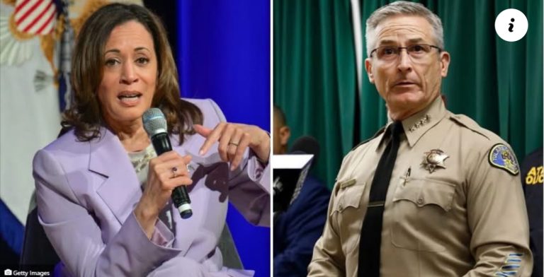 Cali’s. Sheriff ‘Really Upset’ Harris Featured Him in New Campaign Ad!