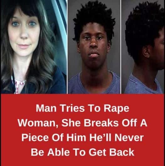 Man tries to assault woman but it turns back on him!