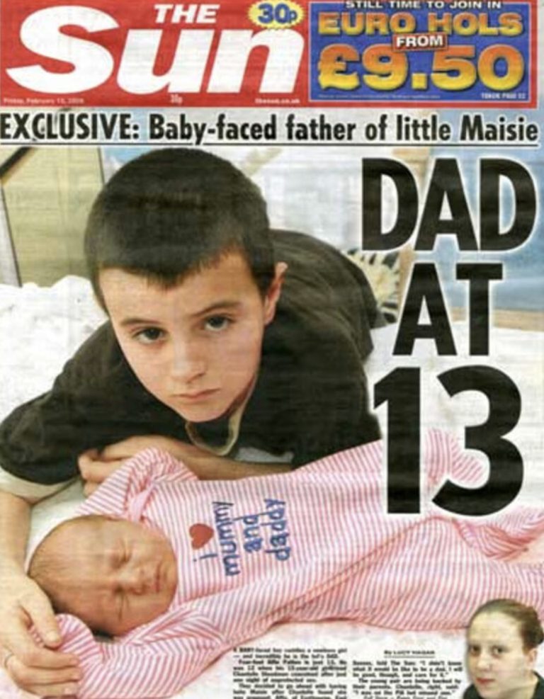 UK’s ‘youngest parent’s