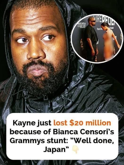 Kanye West loses $20M after Bianca