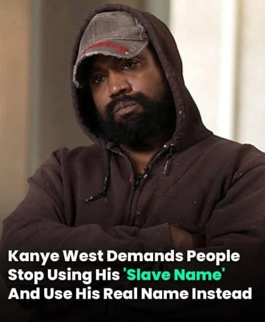 Kanye West Insists That People Use His Real!