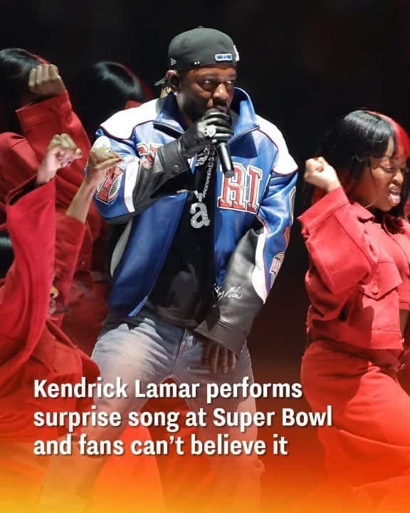 Kendrick Lamar performs surprise song!