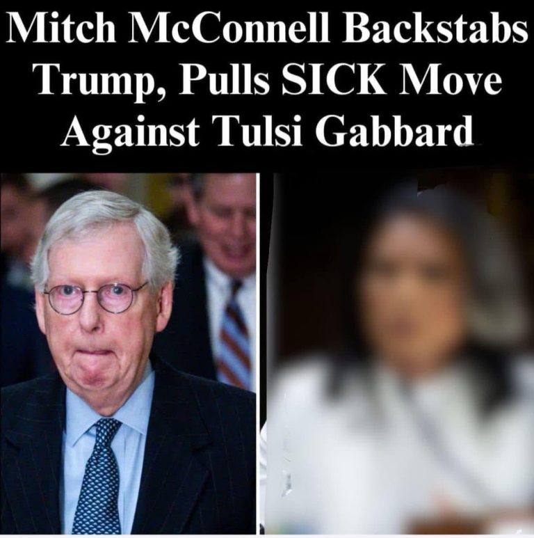 McConnell Breaks Ranks, Only Republican!
