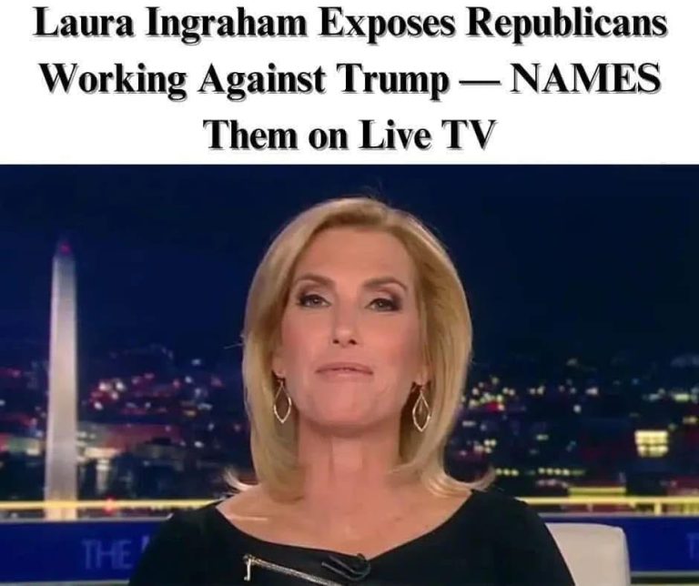 Laura Ingraham Calls Out Republicans!
