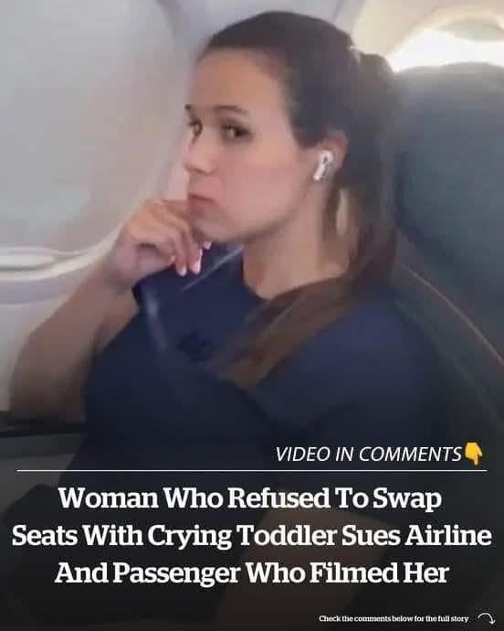 Woman who refused to swap seats with
