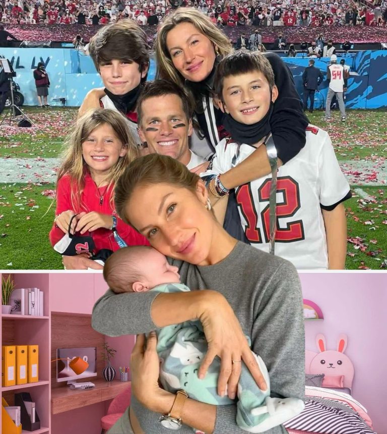Gisele Bündchen gives birth,