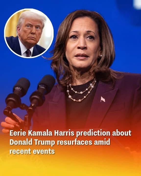 Kamala Harris’s uncanny forecast regarding