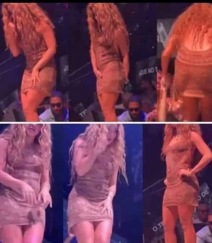 The moment Shakira leaves the
