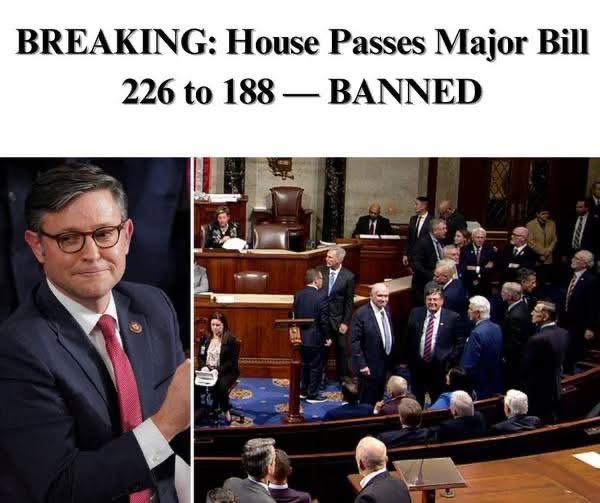 House Passes Bill Blocking