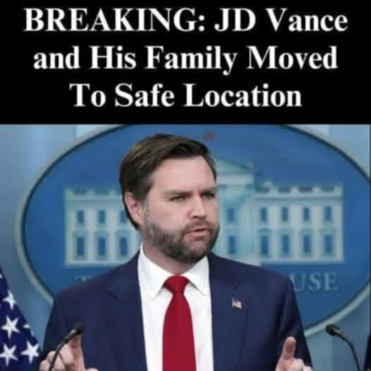 Vance, Family Moved To Safe Location