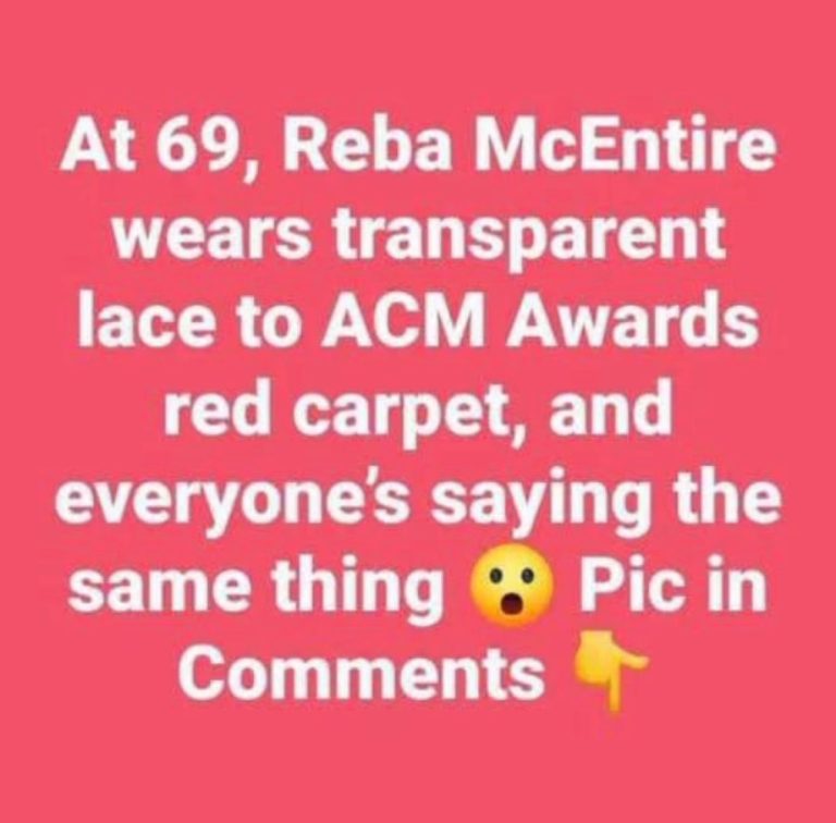 Reba McEntire, 69, stuns in lace at 2024 ACM Awards—fans rave!