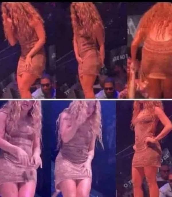 The moment Shakira leaves the…