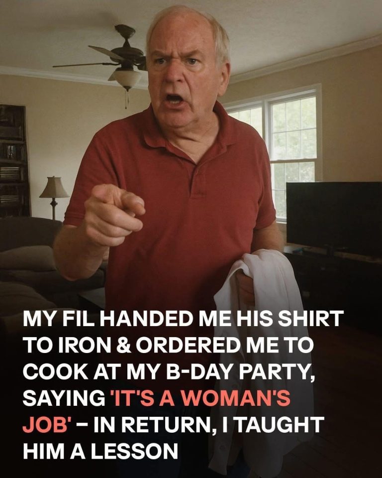 My FIL Handed Me His Shirt to Iron