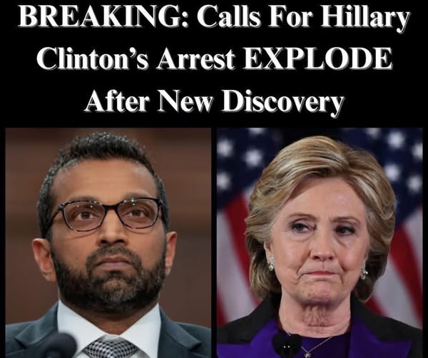 Patel Says FBI’s Comey ‘Concealed’ Probe Into Hillary Clinton