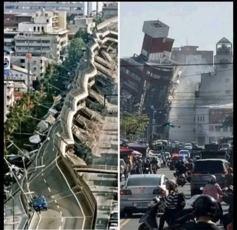 An incredible earthquake of great magnitude has just