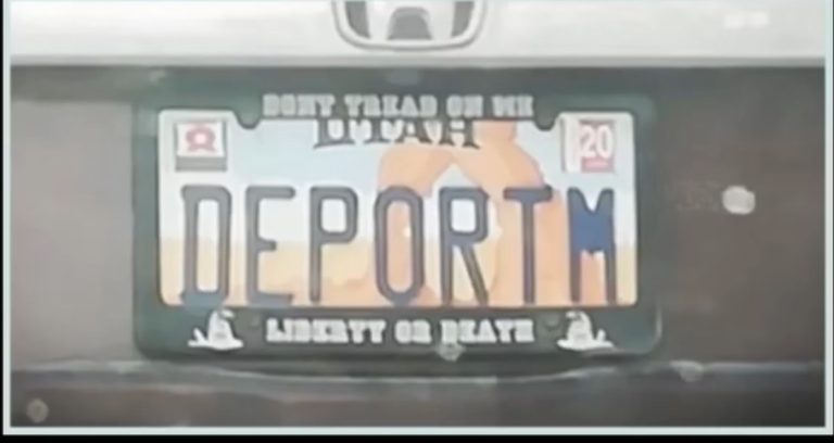 License Plate And Sparks State Investigation