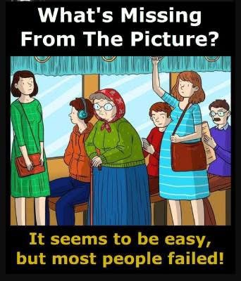 Many people struggle to see what’s missing in this photo