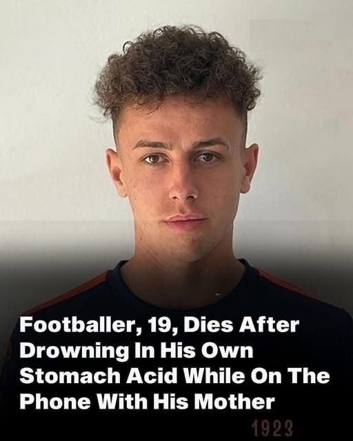 A 19-Year-Old Football Player Drowns In His Own Stomach Acid While Speaking To His Mother On The Phone!
