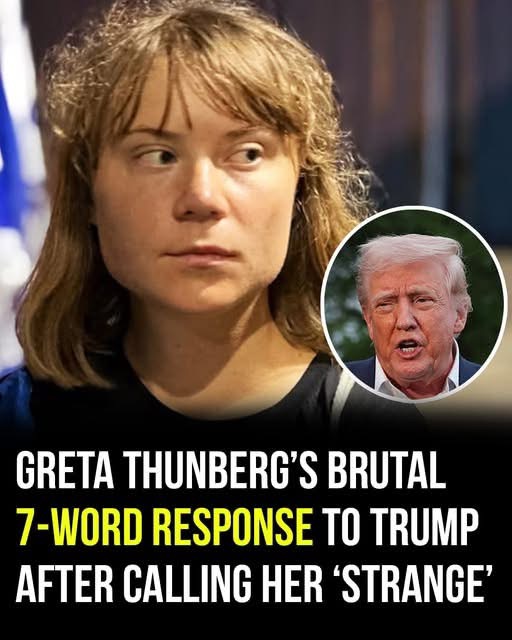 Greta Thunberg’s blistering response to Donald Trump after calling her ”strange”