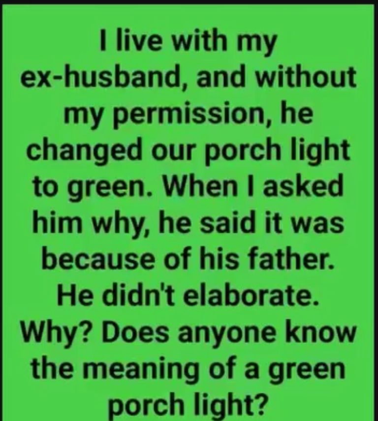 The True Meaning Behind Purple Porch Lights