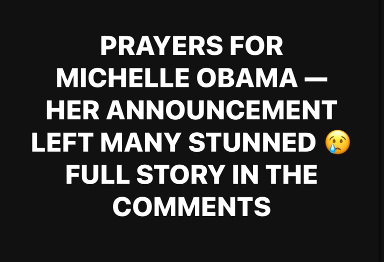 PRAYERS FOR MICHELLE OBAMA