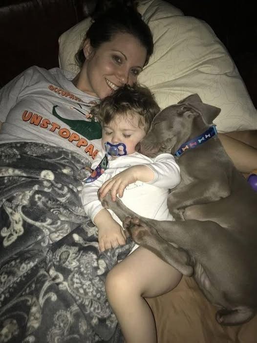 I LET OUR DOG SLEEP NEXT TO OUR T…