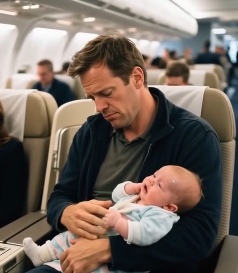 He Held His Baby On The Plane — What Happened Next Left Everyone In Tears
