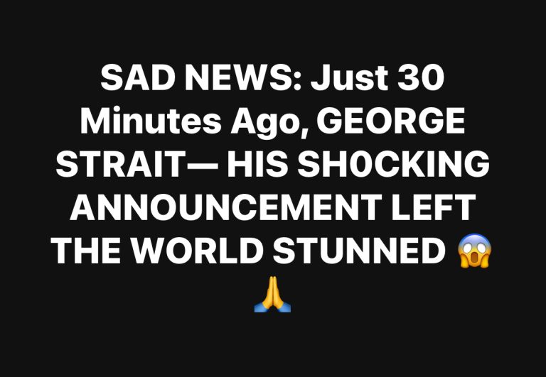 Sad news about George Strait