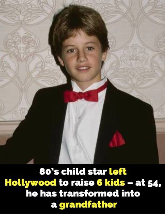 The former teen idol stepped away from Hollywood to prioritize his family