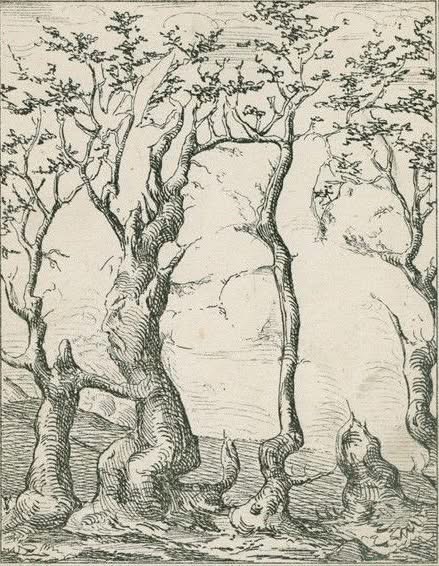 Besides the gnome, there is a bear, a fox and a wood goblin in the picture. Only not everyone will see them